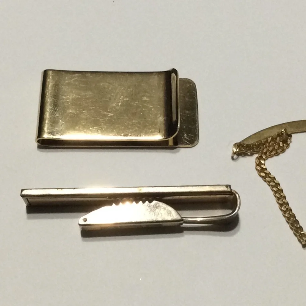 Money Clip and Tie Holders
